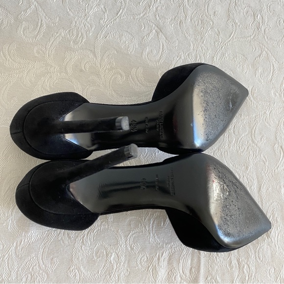 Saint Laurent Suede Pump, Black - Picture 11 of 11